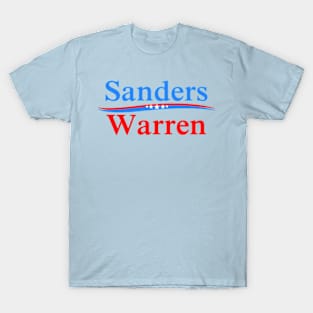 SANDERS WARREN PRESIDENT & VICE 2020 T-Shirt